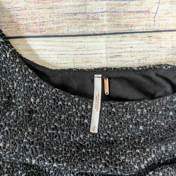 3/$20 Free People Lady Pucker Scoop Back Dress - Picture 6 of 8